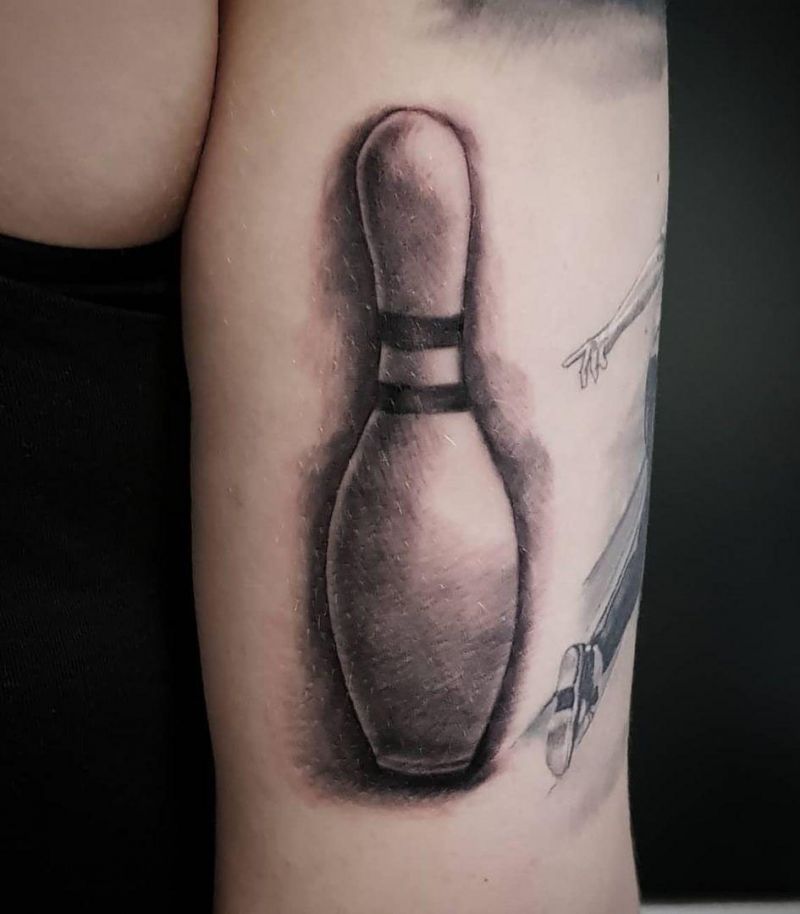 30 Bowling Tattoos Remind You to Relax