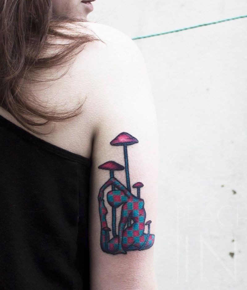 17 Checkered Tattoos Give You Unexpected Feeling