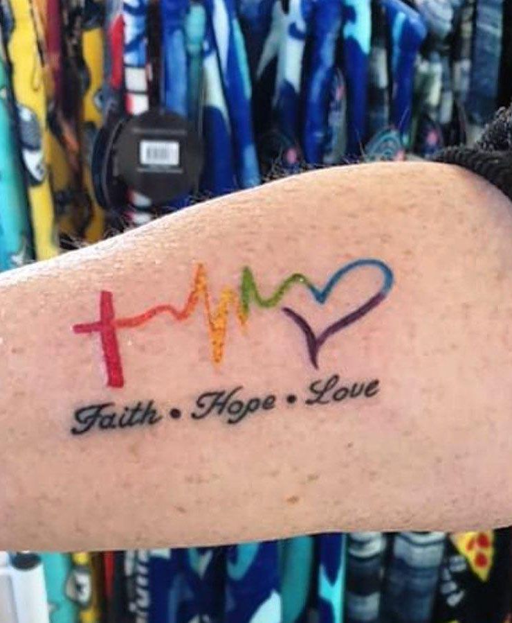 30 Pretty Faith Hope Love Tattoos You Must Try