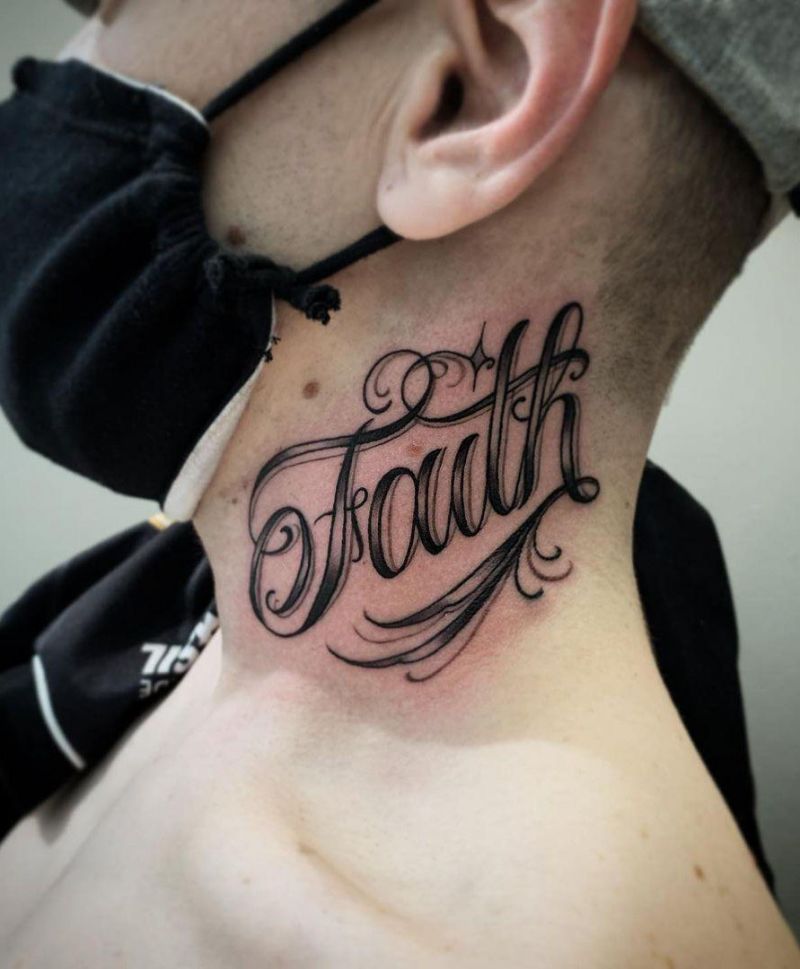 30 Pretty Faith Tattoos You Must Try