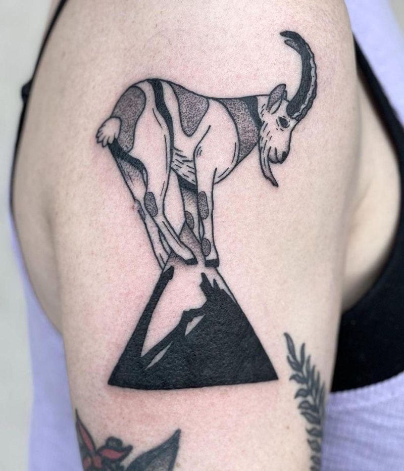 30 Pretty Goat Tattoos to Inspire You