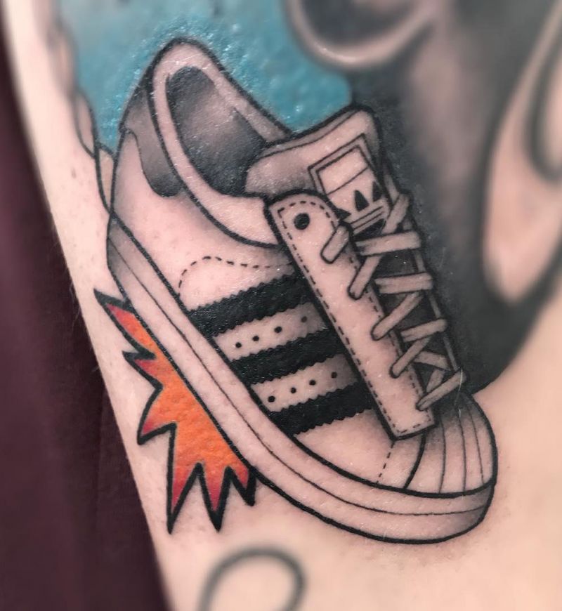 30 Pretty Adidas Tattoos You Will Love