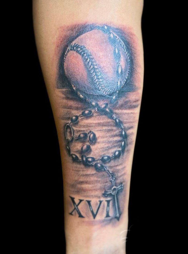 30 Pretty Baseball Tattoos You Will Love