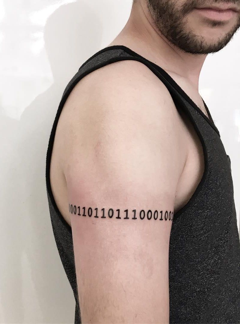 30 Creative Binary Tattoos You Can Copy