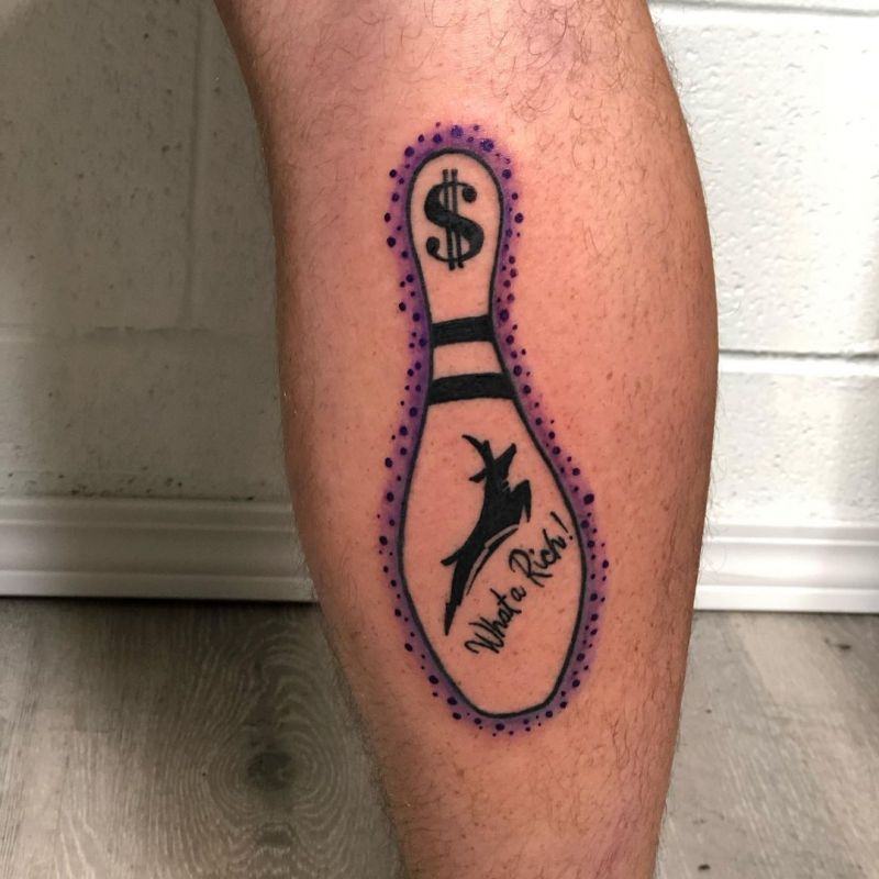 30 Bowling Tattoos Remind You to Relax