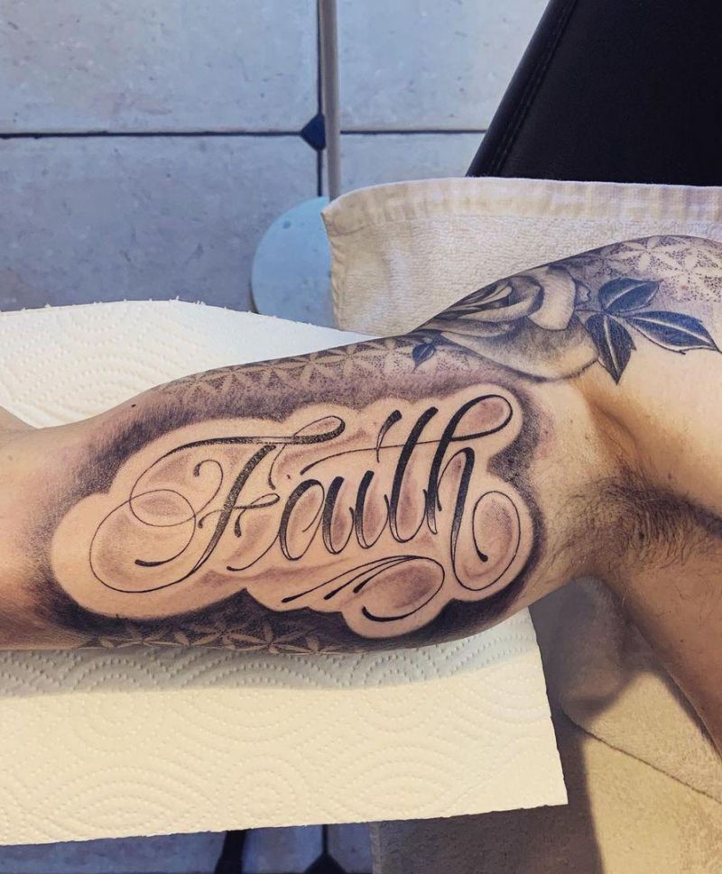 30 Pretty Faith Tattoos You Must Try