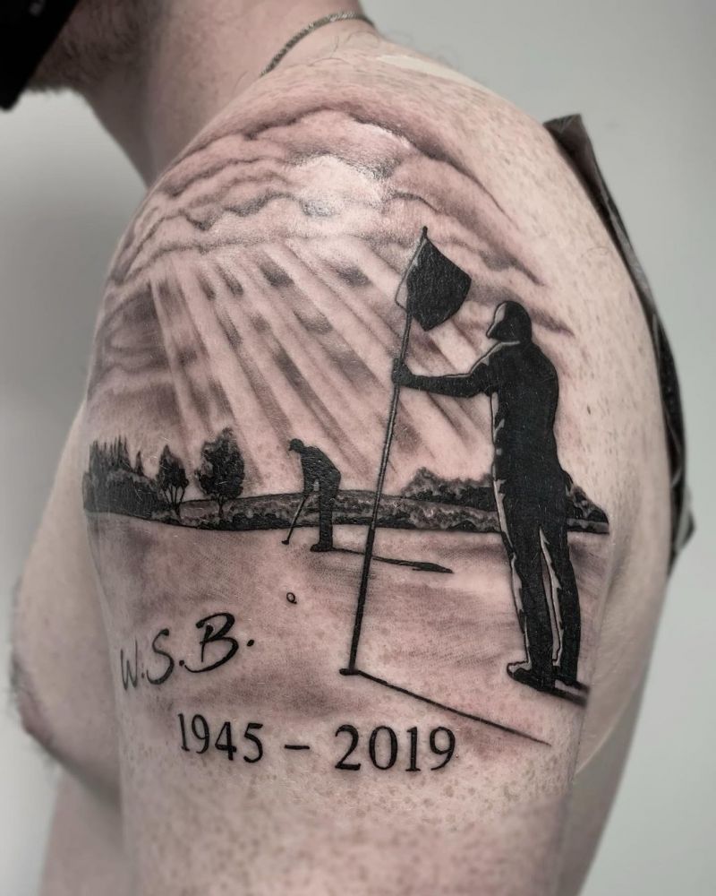 30 Golf Tattoos Remind You to Enjoy Life