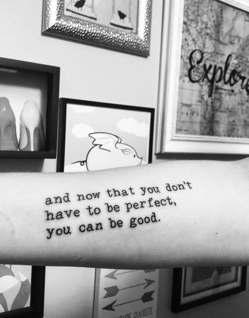 30 Pretty Literary Tattoos You Can Copy