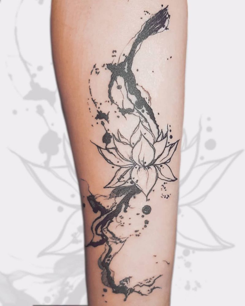 30 Pretty Splash Tattoos You Will Love