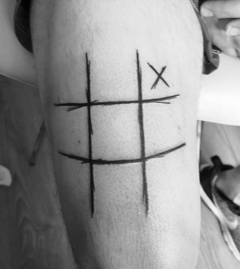 20 Tic Tac Toe Tattoos You Can Copy