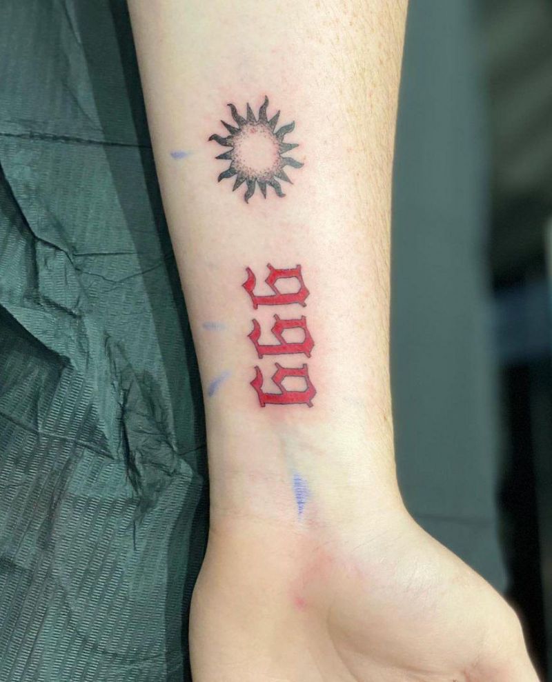 29 Pretty 999 Tattoos to Inspire You