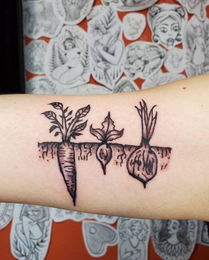 30 Pretty Garden Tattoos You Must Love
