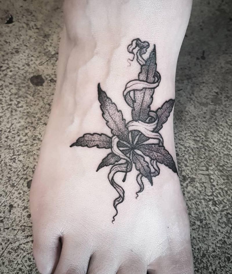 30 Pretty Hemp Tattoos You Must Love