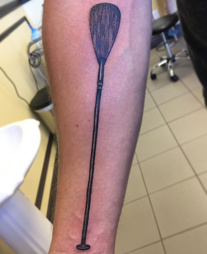 30 Pretty Paddle Tattoos Make You Attractive