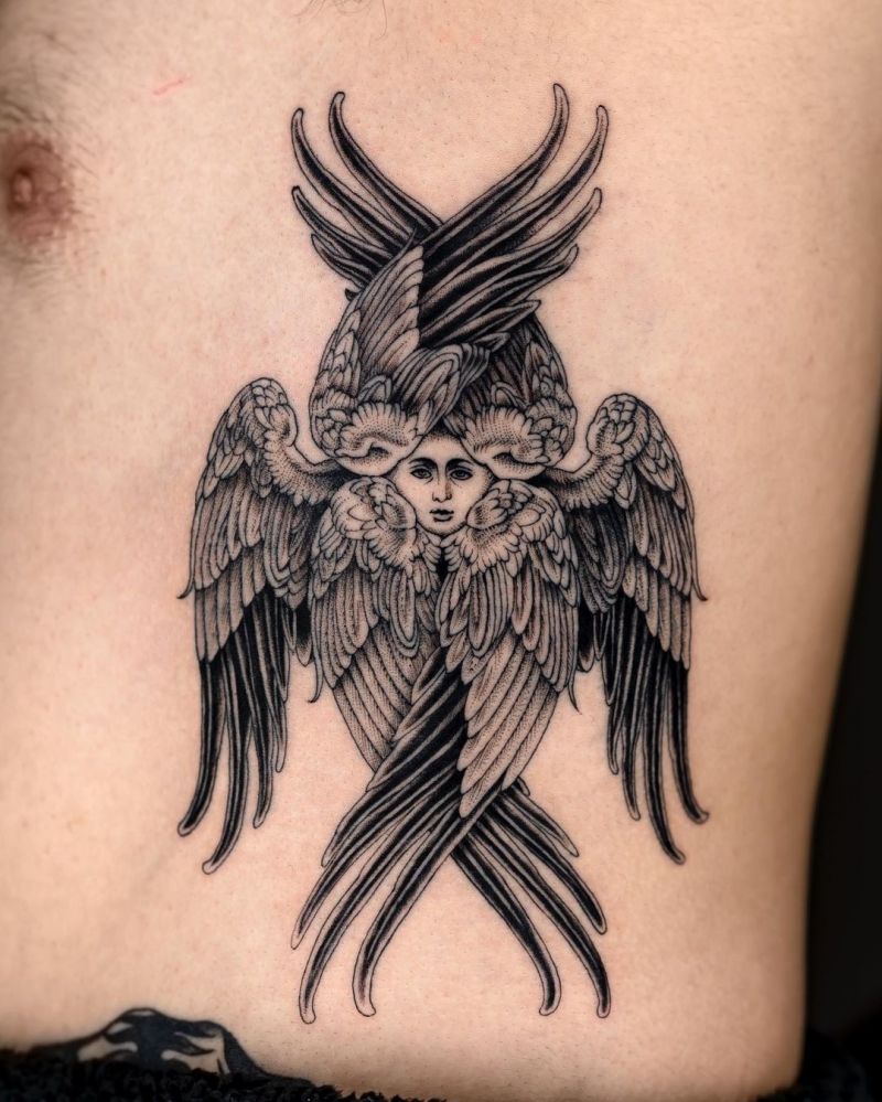 30 Pretty Seraphim Tattoos You Can Copy