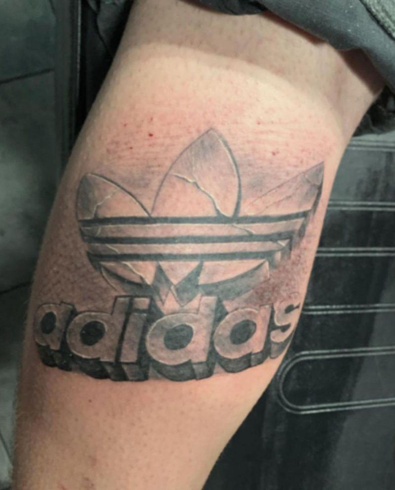 30 Pretty Adidas Tattoos You Will Love