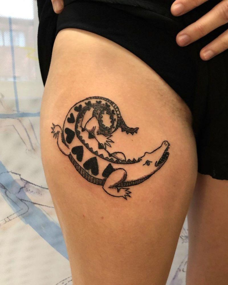 30 Pretty Alligator Tattoos You Must Try