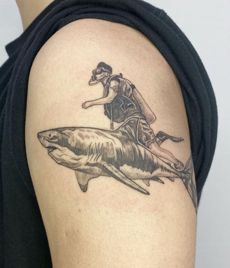 30 Creative Diver Tattoos You Can Copy