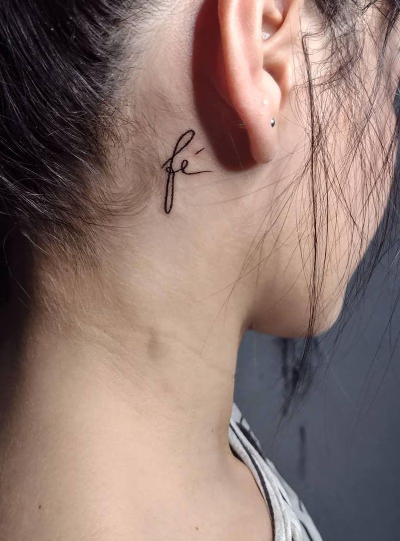 30 Pretty Faith Tattoos You Must Try