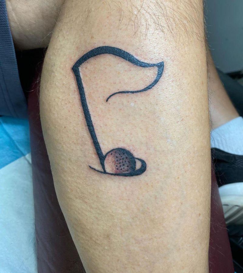 30 Golf Tattoos Remind You to Enjoy Life