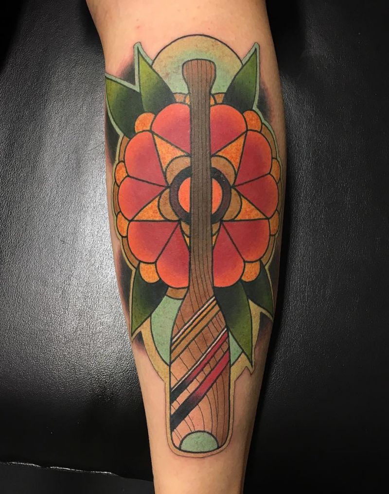 30 Pretty Paddle Tattoos Make You Attractive