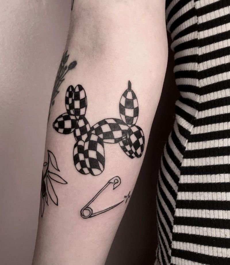 17 Checkered Tattoos Give You Unexpected Feeling