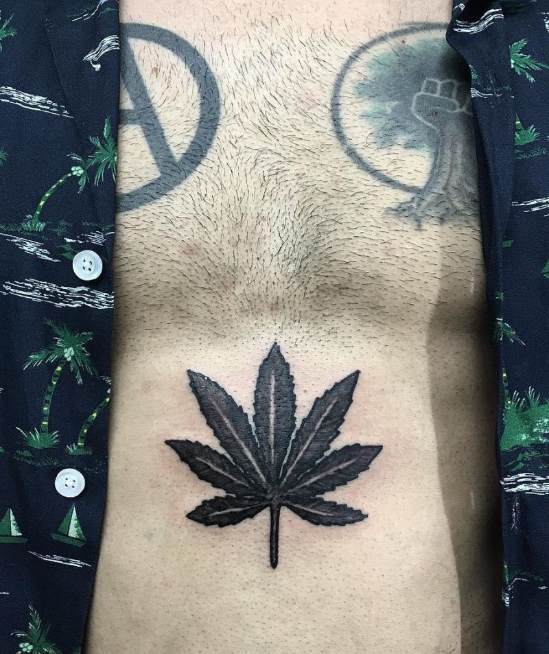 30 Pretty Hemp Tattoos You Must Love