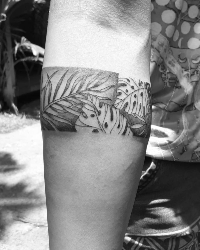 30 Pretty Palm Leaf Tattoos to Inspire You