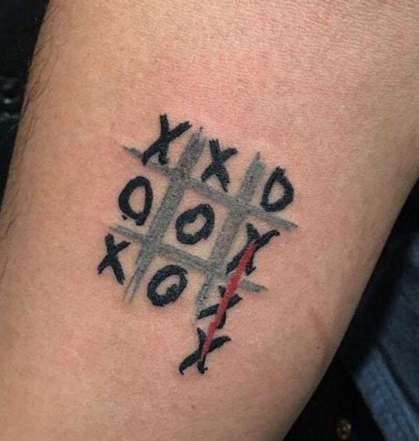 20 Tic Tac Toe Tattoos You Can Copy