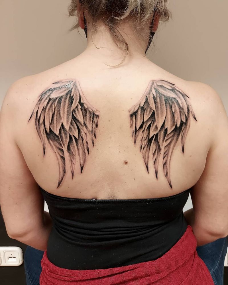 30 Angel Wings Tattoos You Must Try