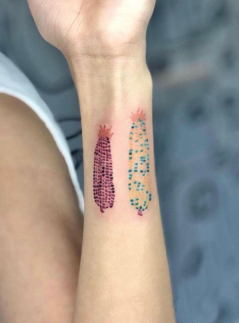 30 Pretty Corn Tattoos You Can Copy