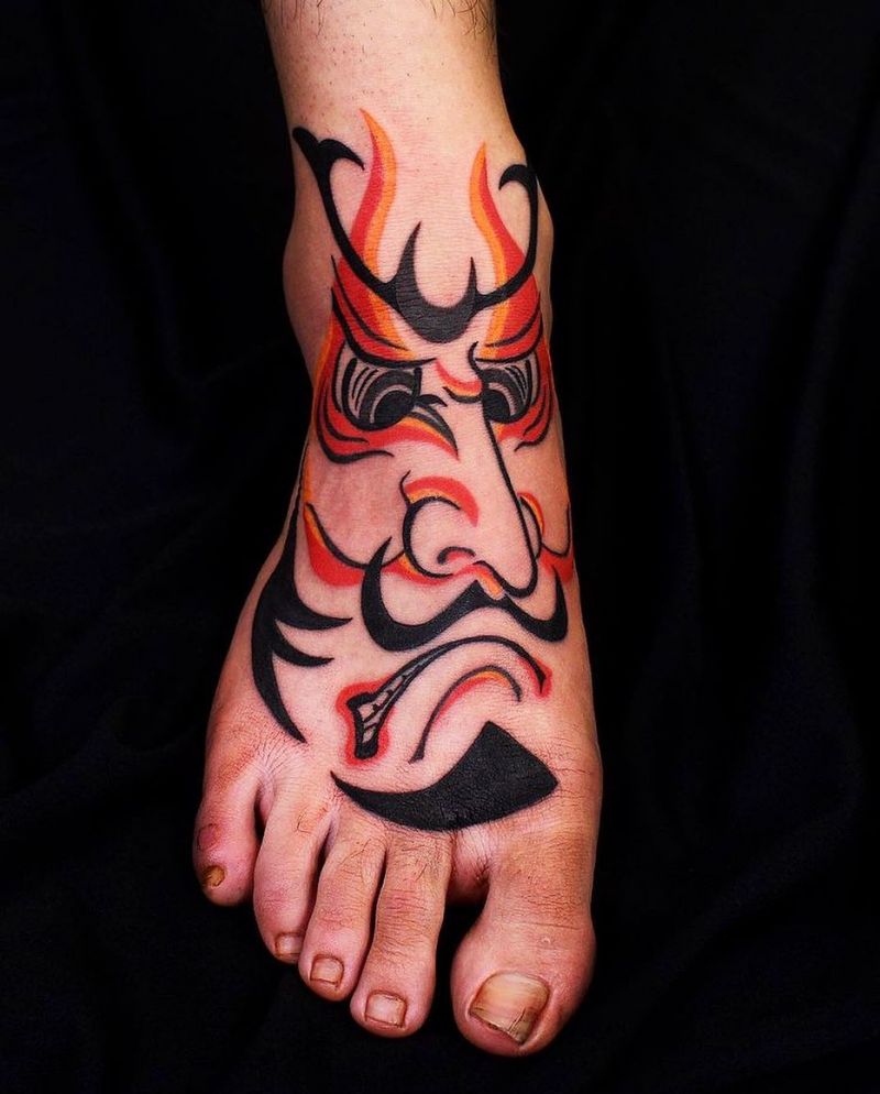 30 Pretty Kabuki Tattoos You Can Copy