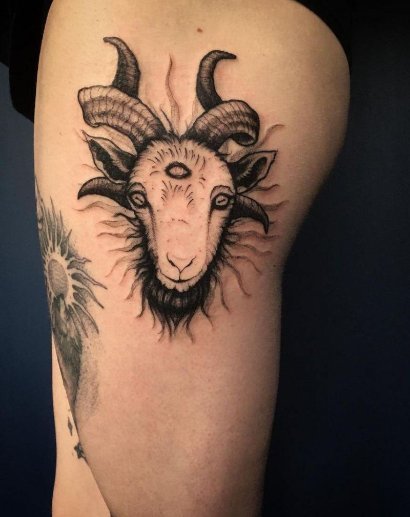 30 Pretty Goat Tattoos to Inspire You