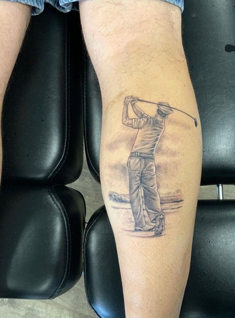 30 Golf Tattoos Remind You to Enjoy Life