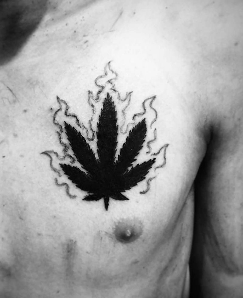 30 Pretty Hemp Tattoos You Must Love