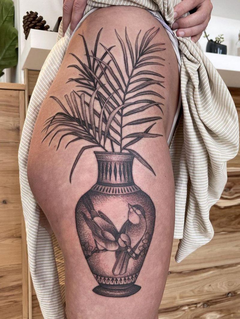 30 Pretty Palm Leaf Tattoos to Inspire You