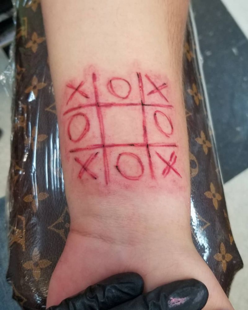 20 Tic Tac Toe Tattoos You Can Copy