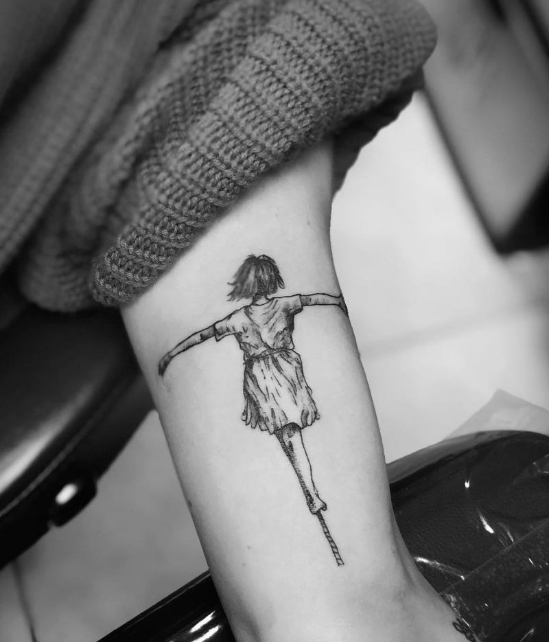 30 Tightrope Walker Tattoos Make You Attractive