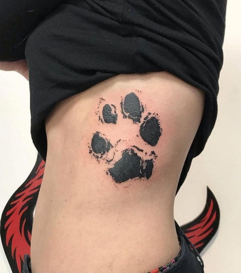 30 Cute Dog Paw Tattoos You Will Love