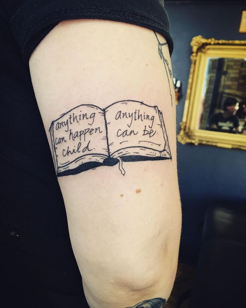 30 Pretty Literary Tattoos You Can Copy