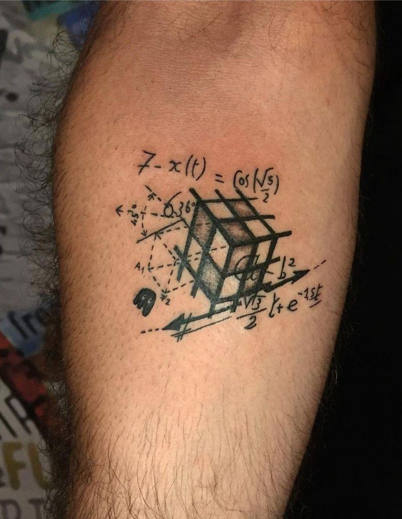 30 Elegant Math Tattoos Make You More Charming