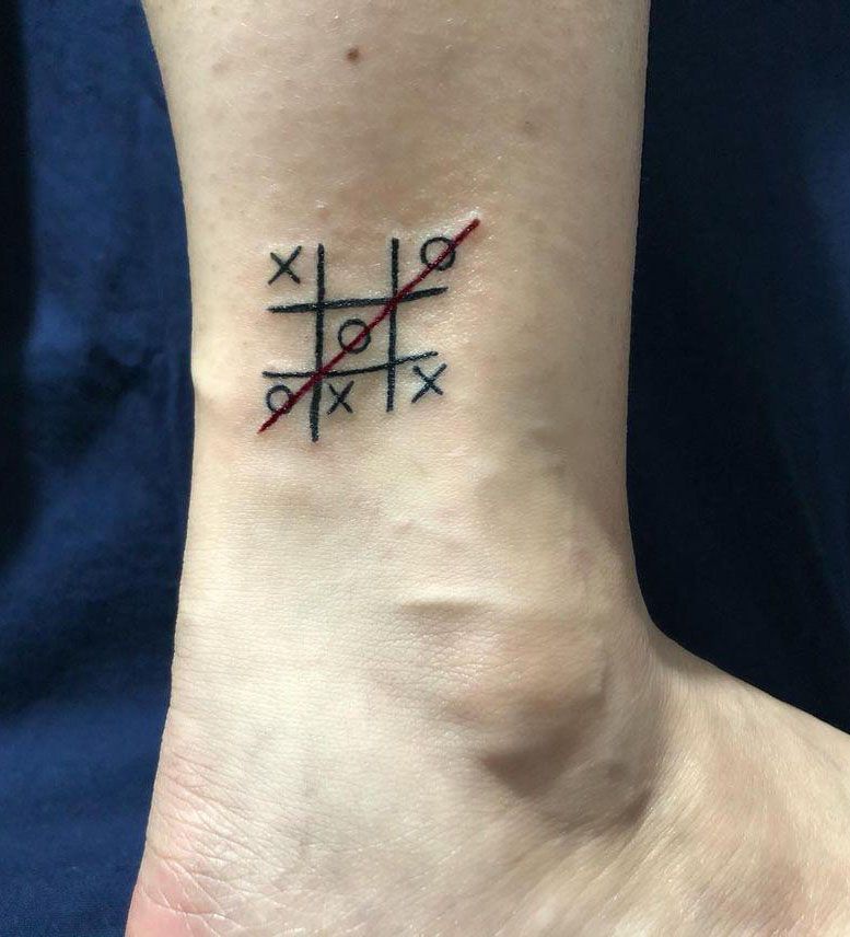 20 Tic Tac Toe Tattoos You Can Copy