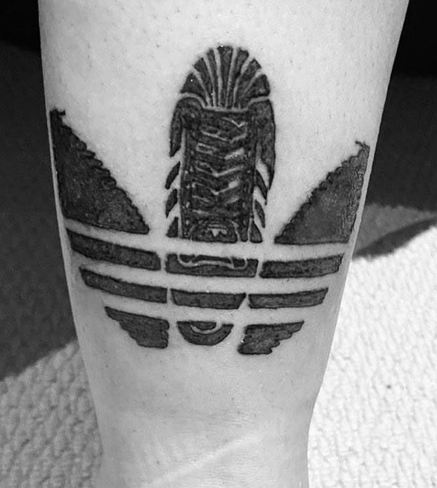 30 Pretty Adidas Tattoos You Will Love