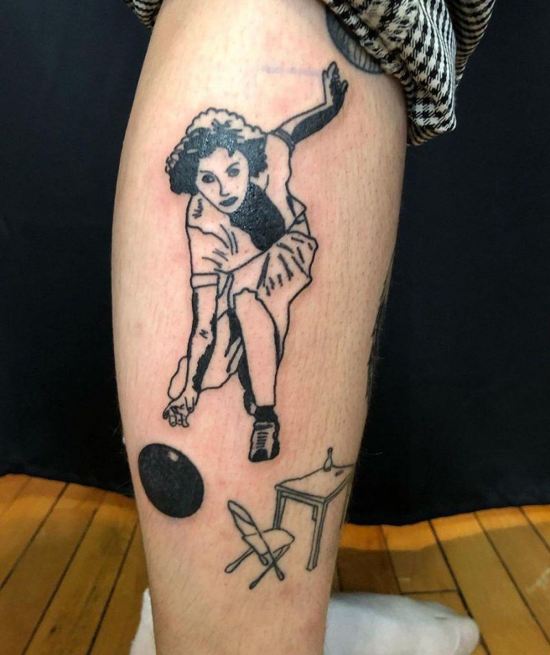 30 Bowling Tattoos Remind You to Relax