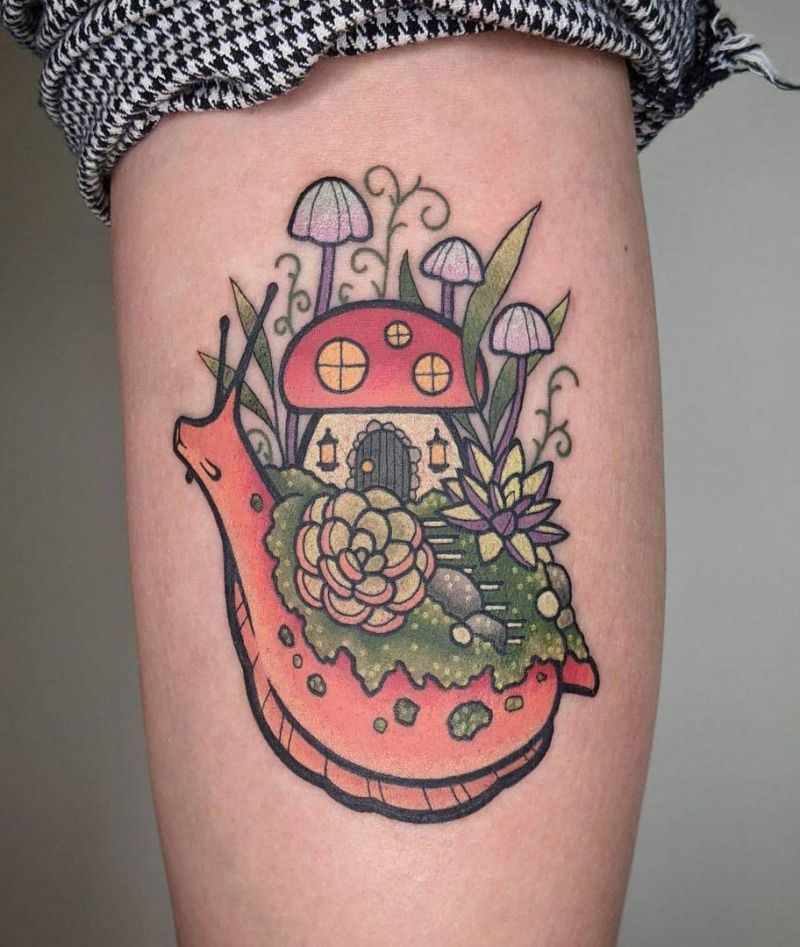 30 Pretty Garden Tattoos You Must Love