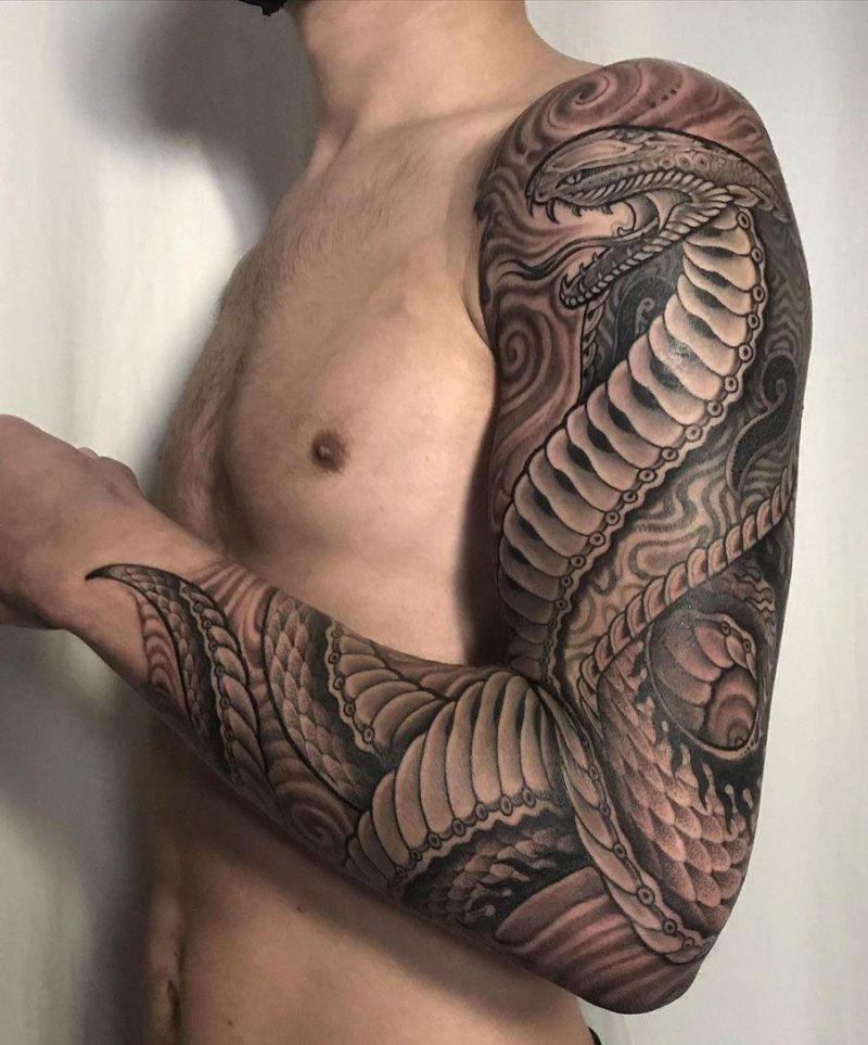 30 Elegant Sleeve Tattoos Make You Charming