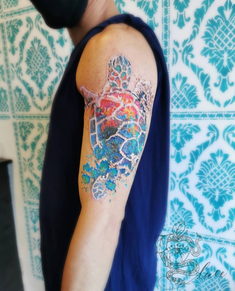 30 Pretty Splash Tattoos You Will Love