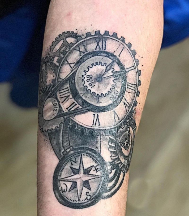 30 Amazing Steampunk Tattoos You Must Try