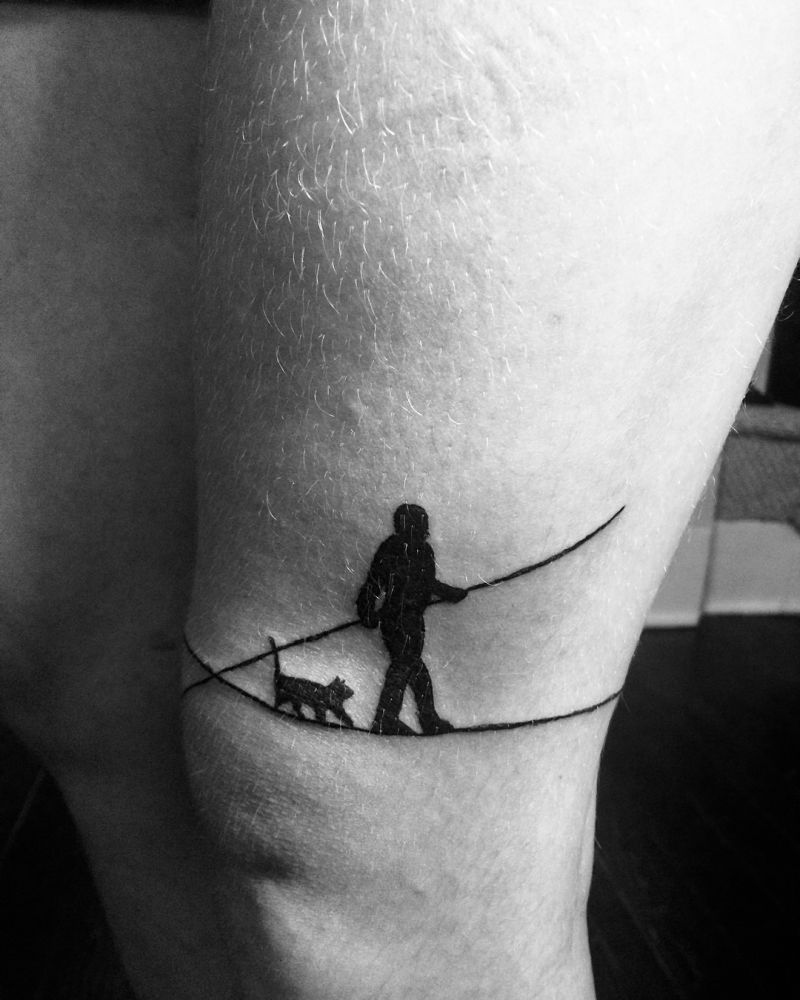 30 Tightrope Walker Tattoos Make You Attractive