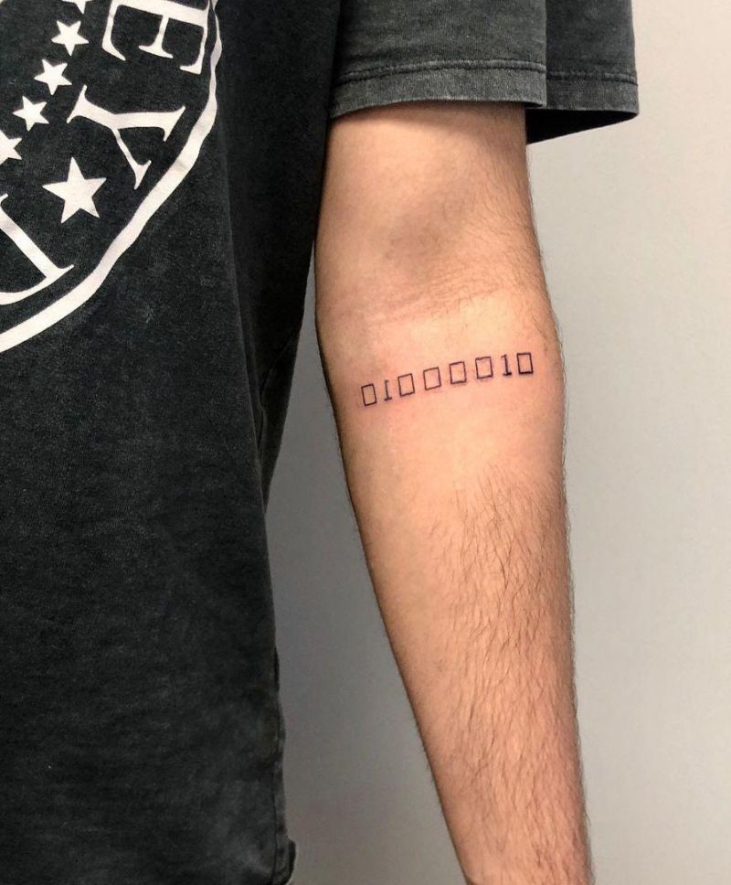 30 Creative Binary Tattoos You Can Copy